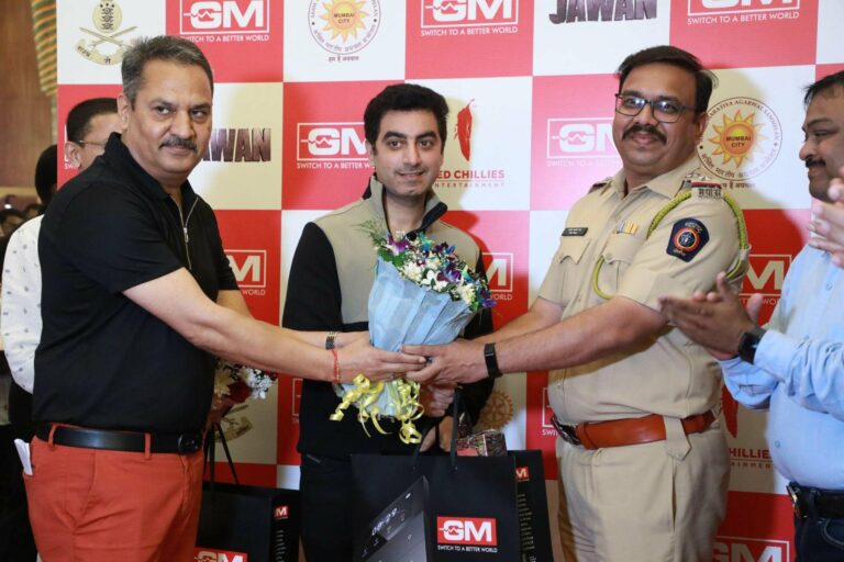 GM Modular Salutes Real-Life Heroes with Exclusive Screening of “Jawan” for Mumbai Police, Army, and Mumbai Traffic Police