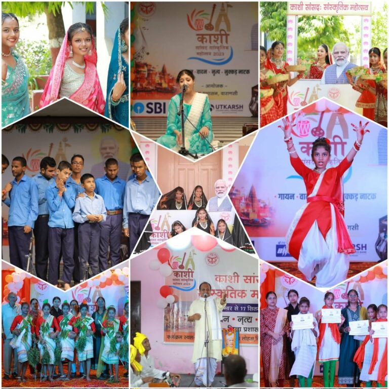 Varanasi District Administration Hosts Record-breaking “Kashi Sansad Cultural Mahotsav 2023” – “Celebrating Diversity and Cultural Richness, Uniting Communities”