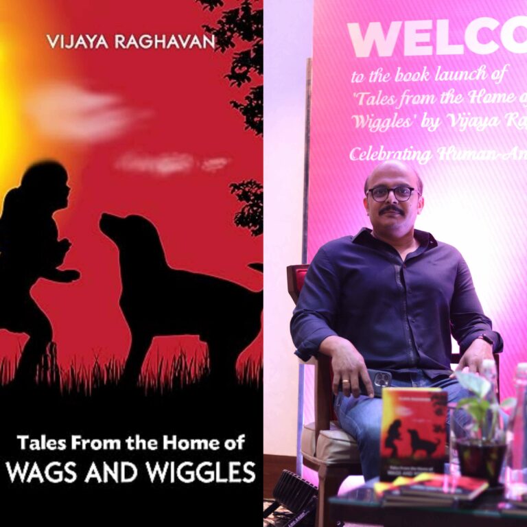 Renowned Author Vijaya Raghavan launches highly anticipated book, “Tales From the Home of Wags and Wiggles”.