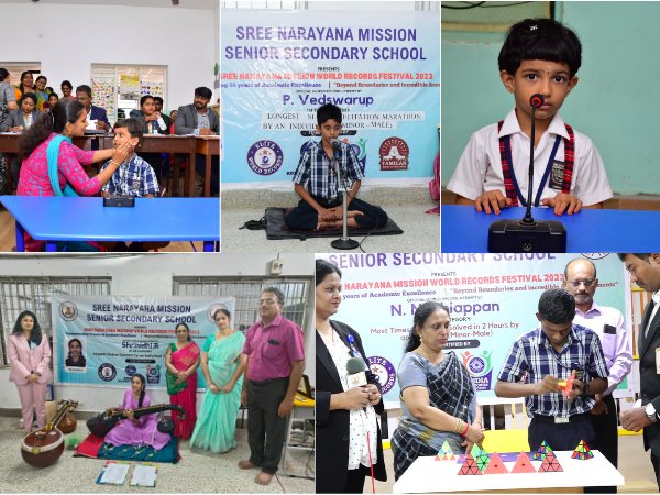 “From Academics to Apex: Sree Narayana Mission Students Make History in Record-Breaking Gala”