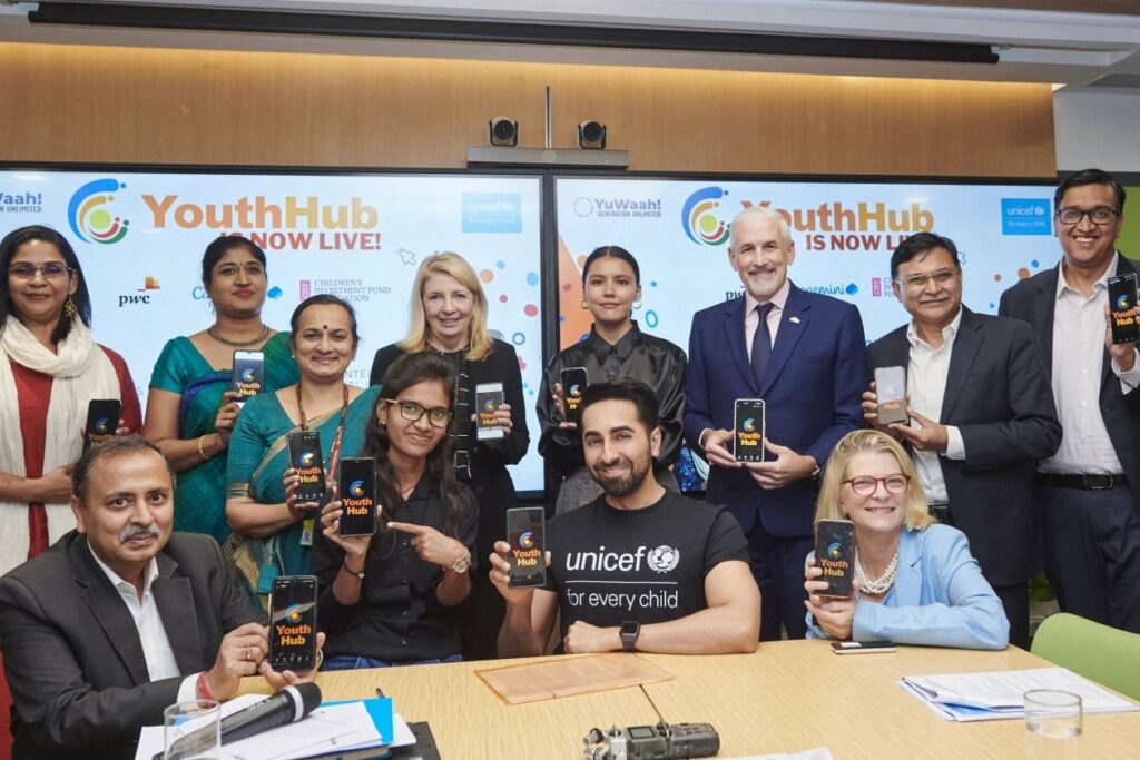 UNICEF launches ‘YouthHub’ platform in India to connect young people to future job opportunities