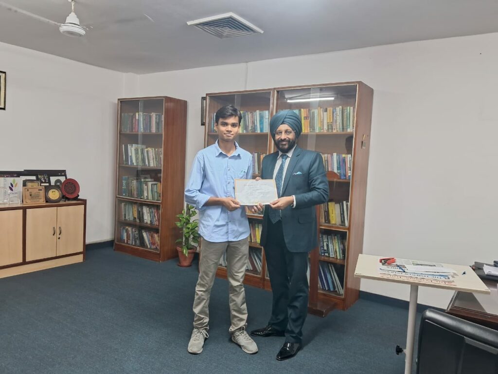 Ashutosh Bhushan- The Spotlight Icon Award title award winner