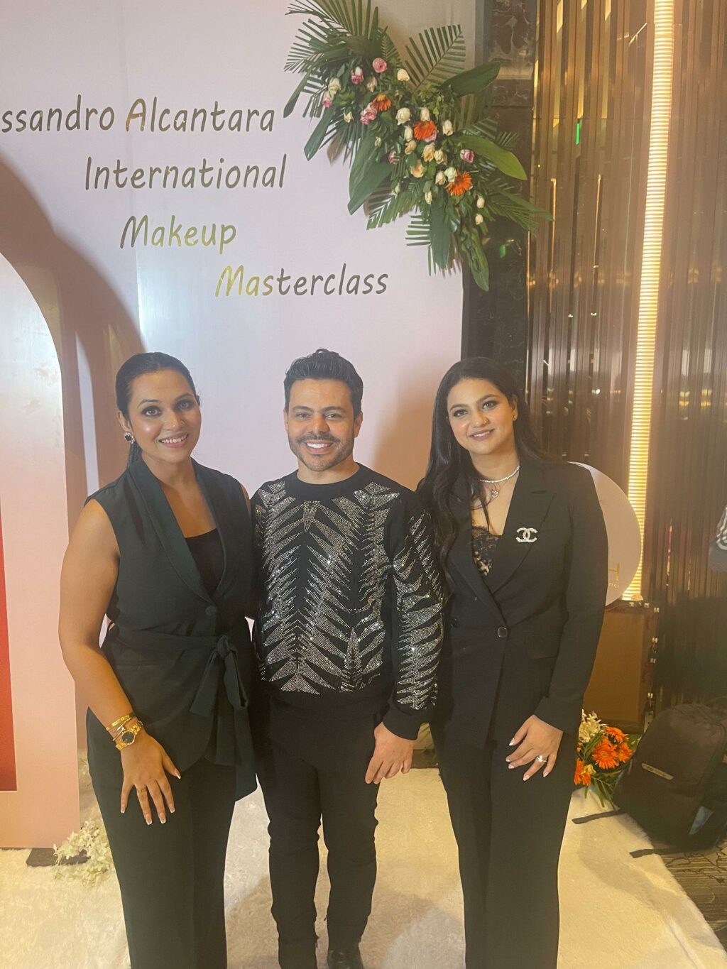International Makeup Event at Pride Plaza, Brazilian Artist Alessandro Alcantara and Influencer Leena Bhushan Steals the Show
