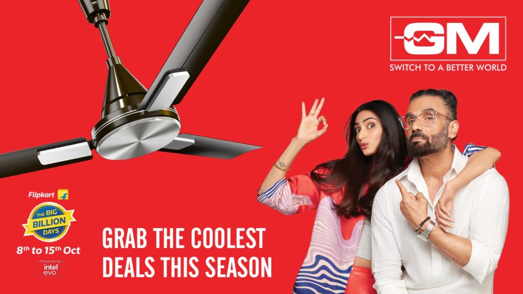 GM Modular offers a great deal to its customers on its range of Ceilings Fans at Flipkart Big Billion Days 2023 sales