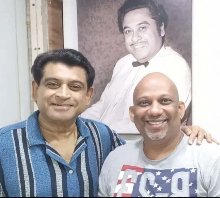 Shining with the stars : Bollywood Director Vaibhav B. Pawar Shines Bright with Legendary Bollywood Singer Amit Kumar