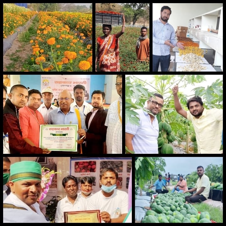 Ravi Kumar Nishad of Bhuli made a record by making Dhanbad famous in the field of organic farming.
