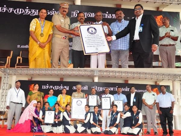 Chandrayaan-Inspired Seed Ball Mosaic: Pachaimuthu Group of Institutions’ Global Feat