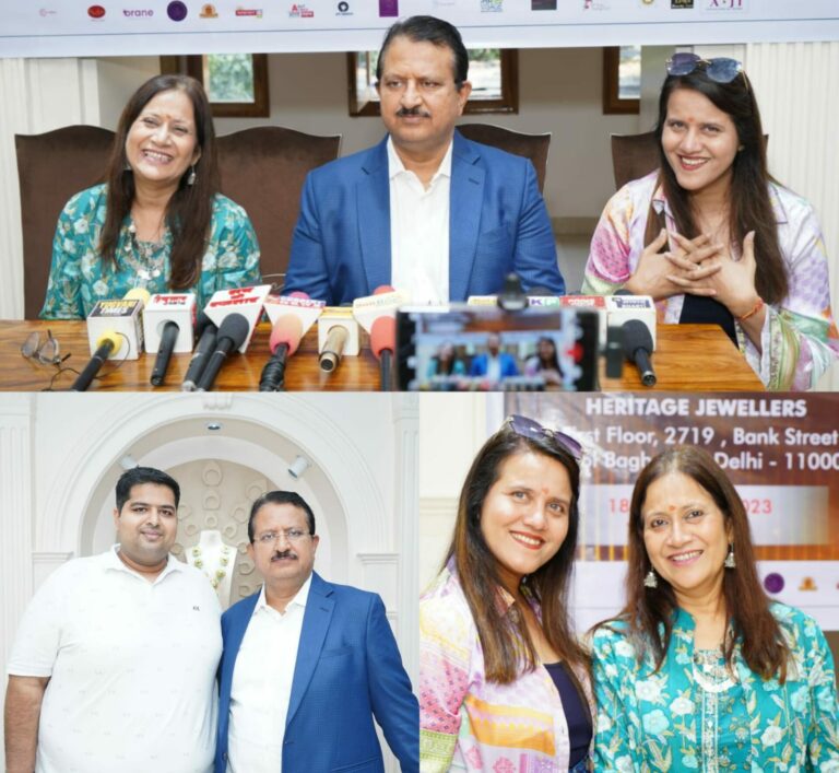 Press conference for National Pageant to be held in Goa ,Miss Mrs India -womanofsubstance 2023 in Park Regis Goa