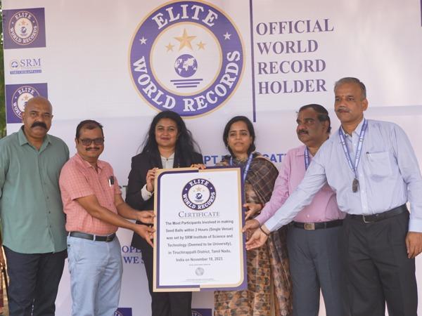 Seeding Tomorrow: SRM’s Historic Elite World Records in Seed Ball Making