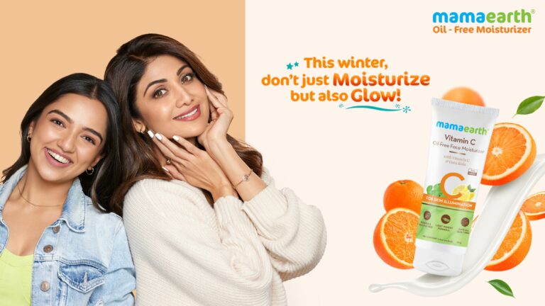 MAMAEARTH GETS WINTER READY WITH SHILPA SHETTY KUNDRA AND AHSAAS CHANNA WITH THEIR NEW TVC