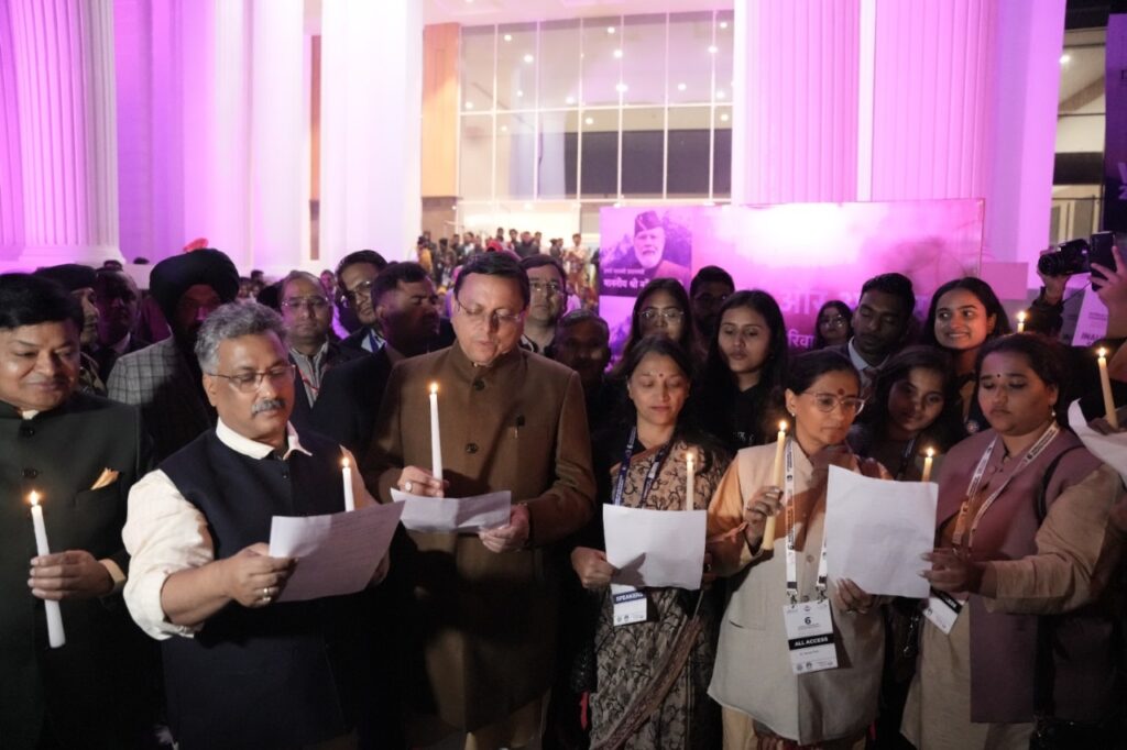 CM Dhami Declares Environmental Commitment, pledged to Champion Sustainable Practices as an Eco-Warrior on third day of the 6th World Congress on Disaster Management