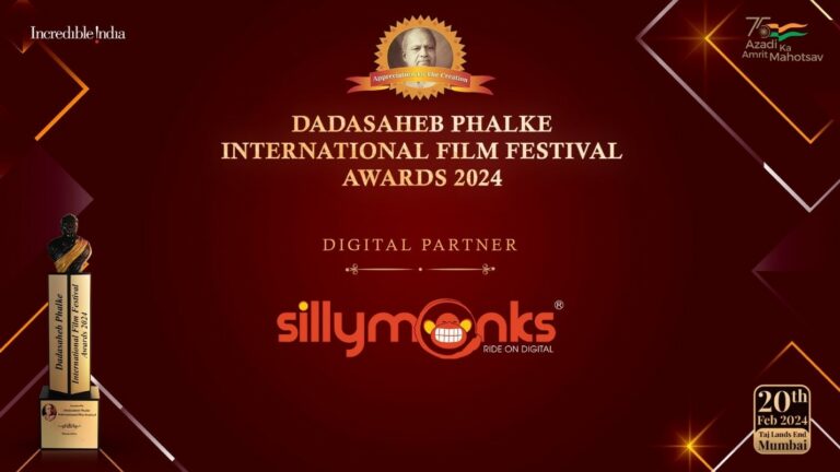 Silly Monks Entertainment to be the official ‘Digital Partner’ of Dadasaheb Phalke International Film Festival Awards 2024