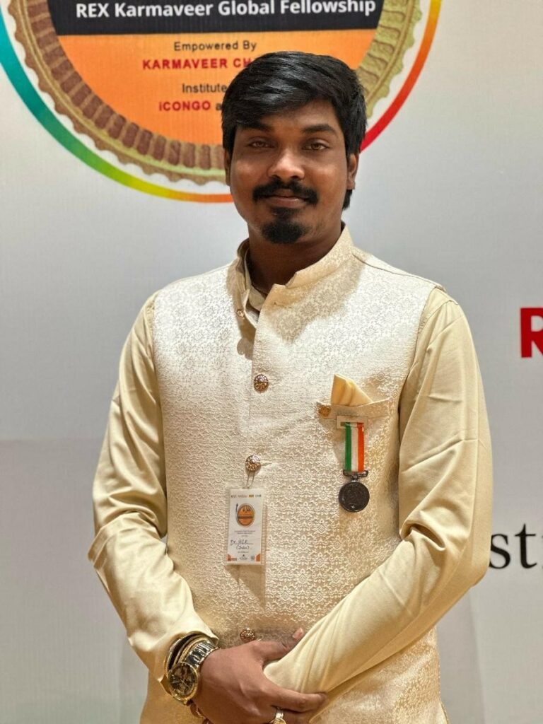 Indian Scientist Dr. Hemachandran Ravikumar Awarded Karmaveer Chakra Medal-2023: Global Recognition for Outstanding Scientific Contributions
