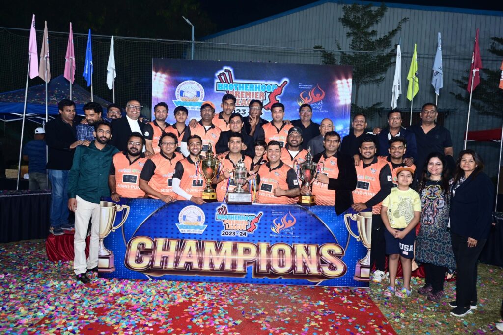 Rising Pune is the winner team of Brotherhood Premier League cricket tournament