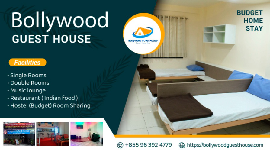 Phnom Penh, Cambodia offers Budget Home Stay Deals at Bollywood Guest House