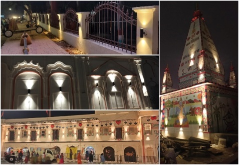 Ram Path lighting in Ayodhya by Instapower