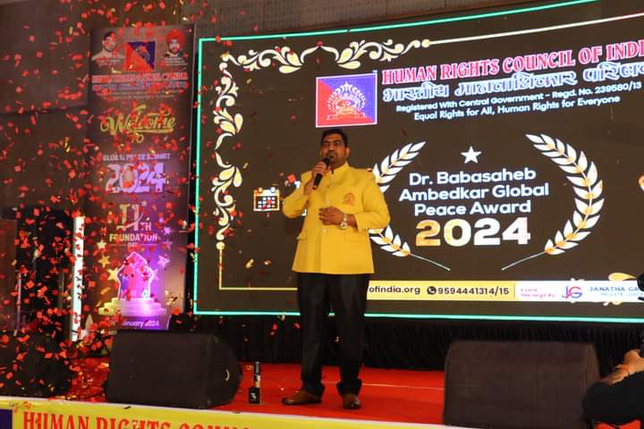 Annual Global Peace Summit 2024 at Mumbai by Human Rights Council Of India