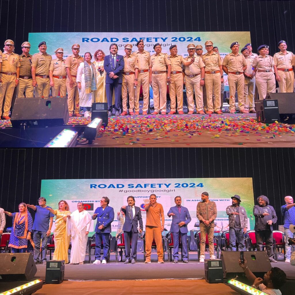 Ravi Gaikwad,RTO THANE ,DM FOUNDATION,BRAMHAKUMARIS work towards campaign of Road Safety.
