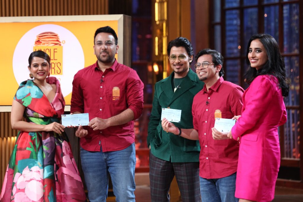 Uncle Peter’s Pancakes grabs 3 Sharks deal at Shark Tank India Season 3