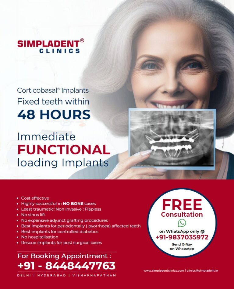 48 Hours to Happiness: Simpladent’s Breakthrough Dental Implant Solution Brings Smiles Back to All Age Patients