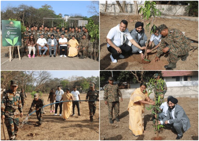 Tree Plantation Drive commenced with Indian Army by Renault India to Spread Awareness of Environmental Conservation