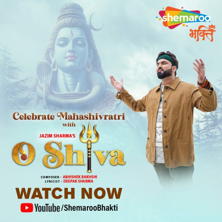 Jazim Sharma Releases Soul-Stirring Shiv Bhajan O Shiva for Shemaroo Bhakti