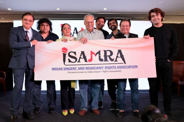 ISAMRA Makes Royalty Distribution of Rs. 22.5 crs to Singers and Musicians.