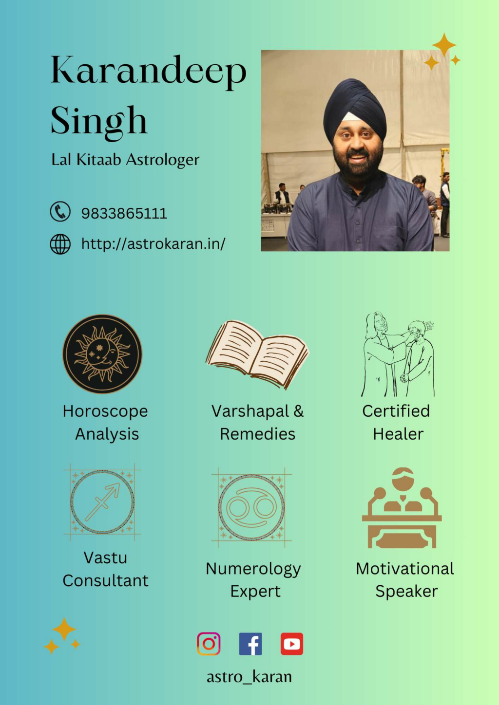 How can Astrology Help to Gain Mental Peace: Karandeep Singh