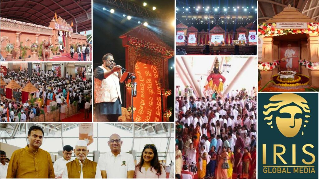 Iris Global Media Shines at Paduka Darshan Utsav 2024, Captivating Devotees’ Hearts