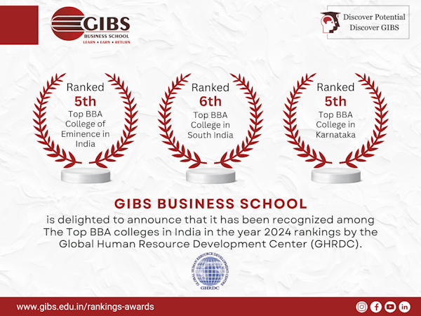 GIBS Business School Soars to New Heights with Top Rankings in 2024 GHRDC BBA Colleges Survey 