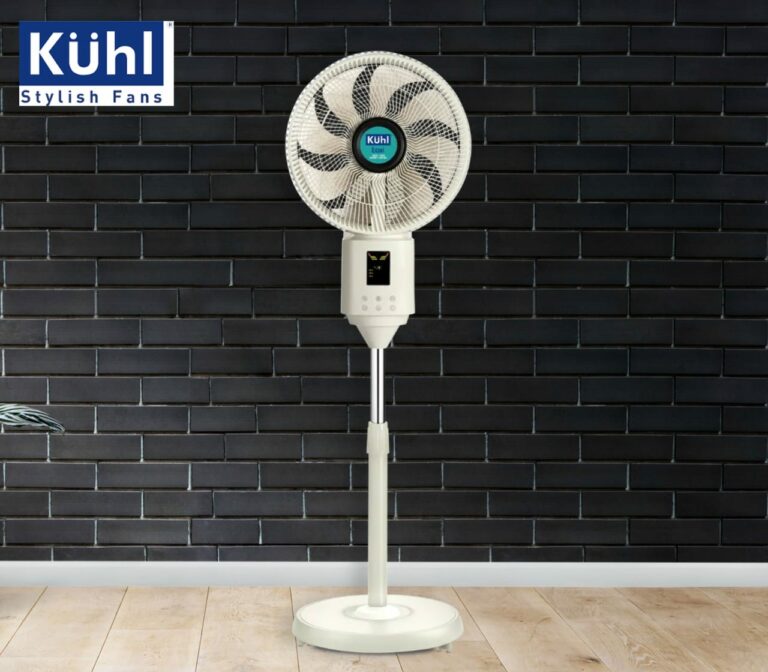 Say goodbye to traditional coolers! Welcome the ground breaking Kühl Exzel fan with revolutionary cooling technology