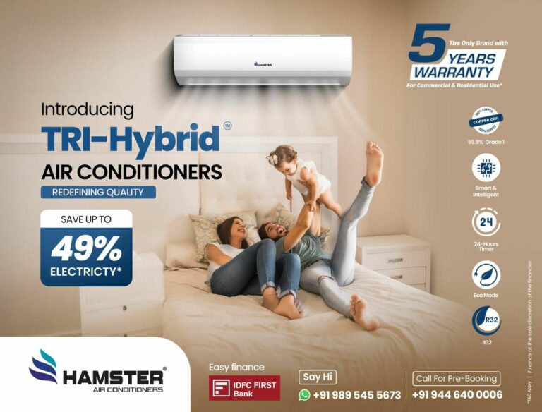 Chill in Style with Hamster ACs: The New Cool of Indian Summers