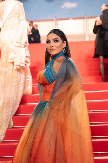 Urmimala Boruah becomes the first-ever Indian Beauty Pageant Director to walk the Red Carpet at the prestigious Cannes Festival