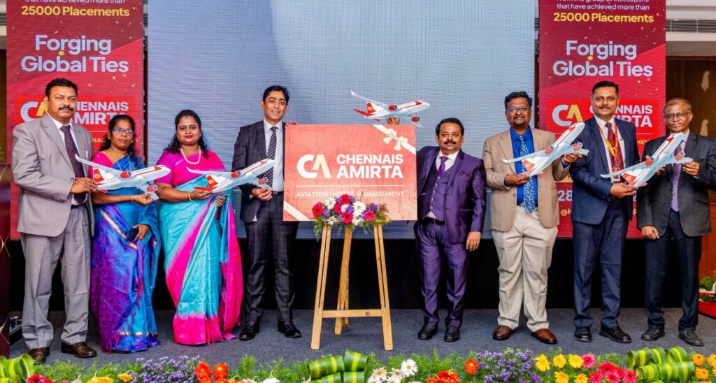 Chennais Amirta Launches International Aviation College, Partners with Malaysia and Singapore universities
