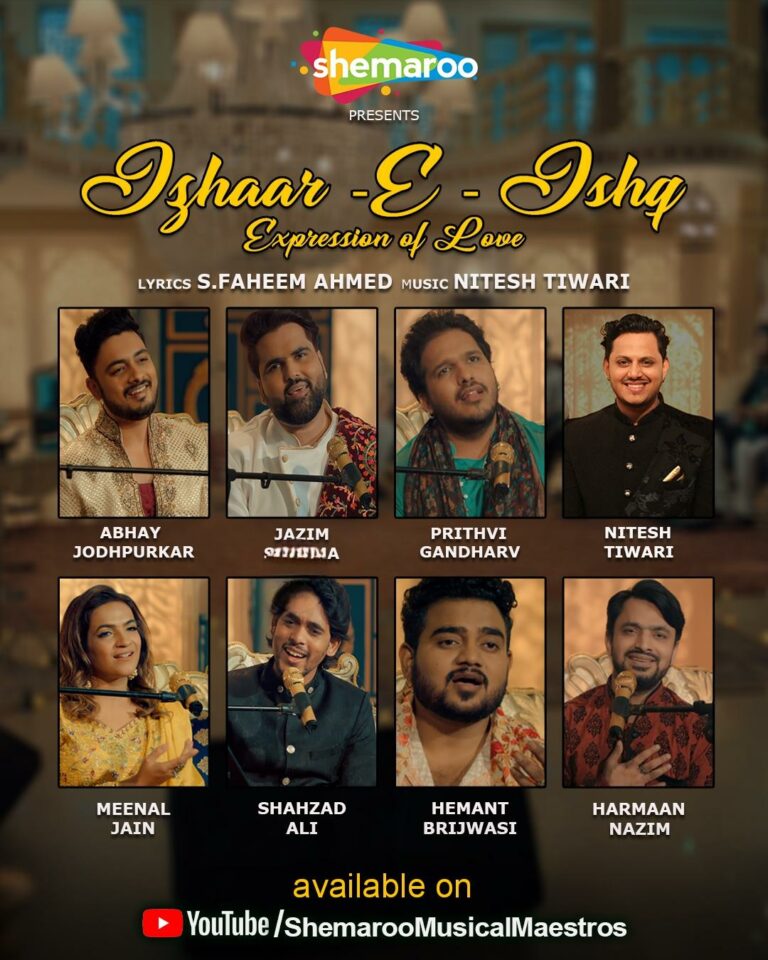 S Faheem Ahmed and Nitesh Tiwari’s Melodies Ghazal album lzhaar-E-Ishq has achieved significant achievements.