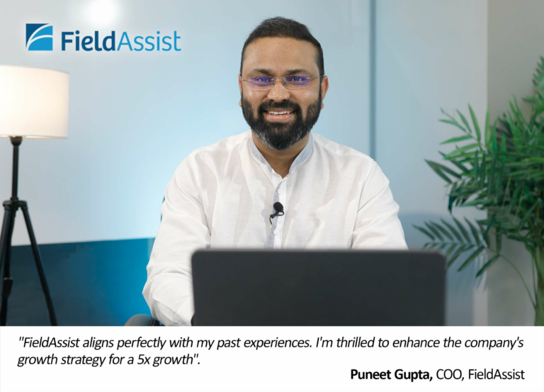 Puneet Gupta Joins FieldAssist as COO to Drive Strategic Growth Initiatives.