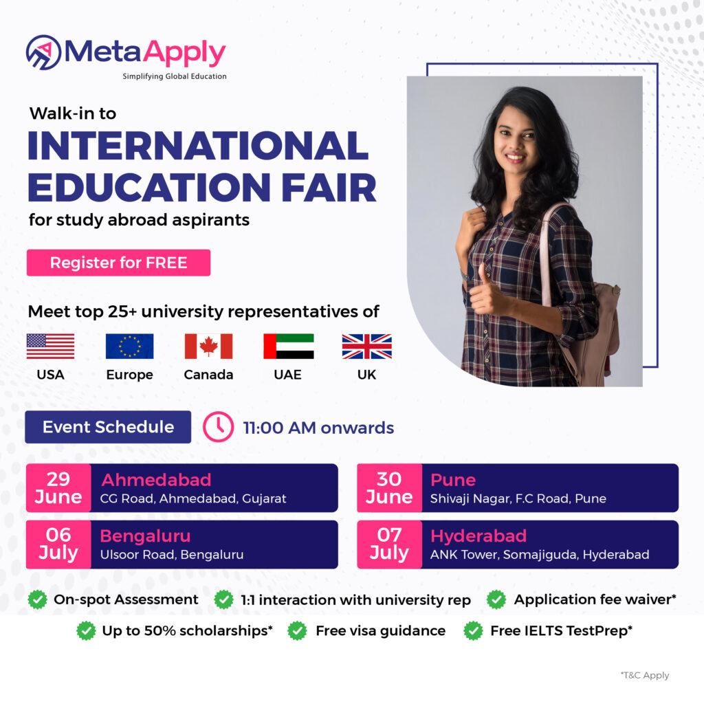 Unlock Your Global Future: Join MetaApply International Education Fair 2024