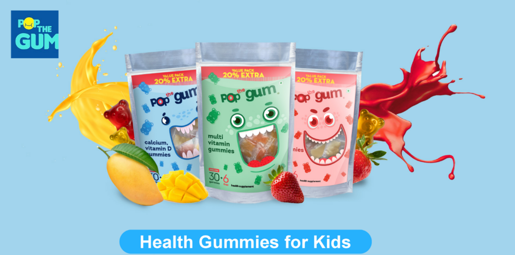 Pop The Gum: Revolutionizing Child Nutrition with Innovative Growth Gummies