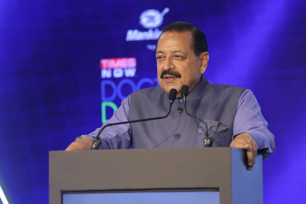 Jitendra Singh, MoS, Science and Technology graces the 7th edition of Times Now’s Doctor’s Day Conclave