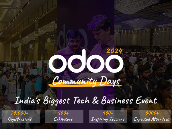 From Accounting to Marketing: Experience the Future of Business at Odoo Community at India’s Mega Event