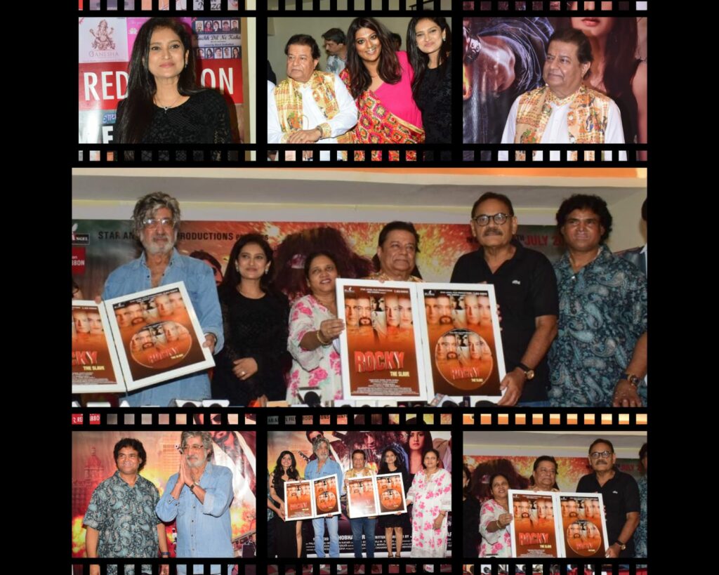 Padma Shri Anup.Jalota launches Star Angel Film Productions’  Rocky – The Slave music on Red Ribbon