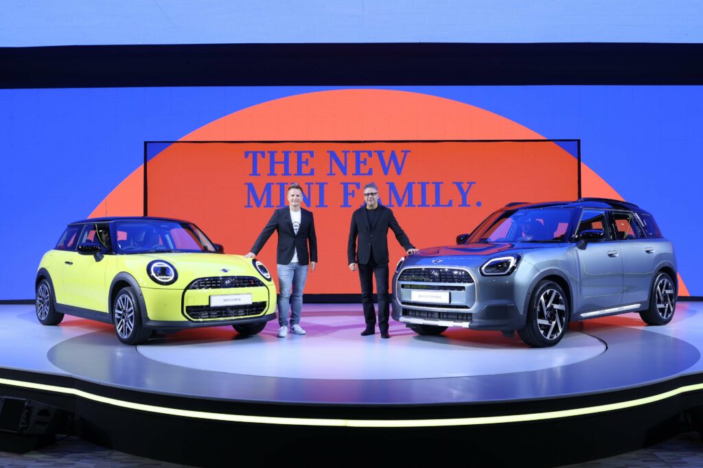Modern, Digital, and Unmistakable. The new MINI family debuts in India with charismatic simplicity.