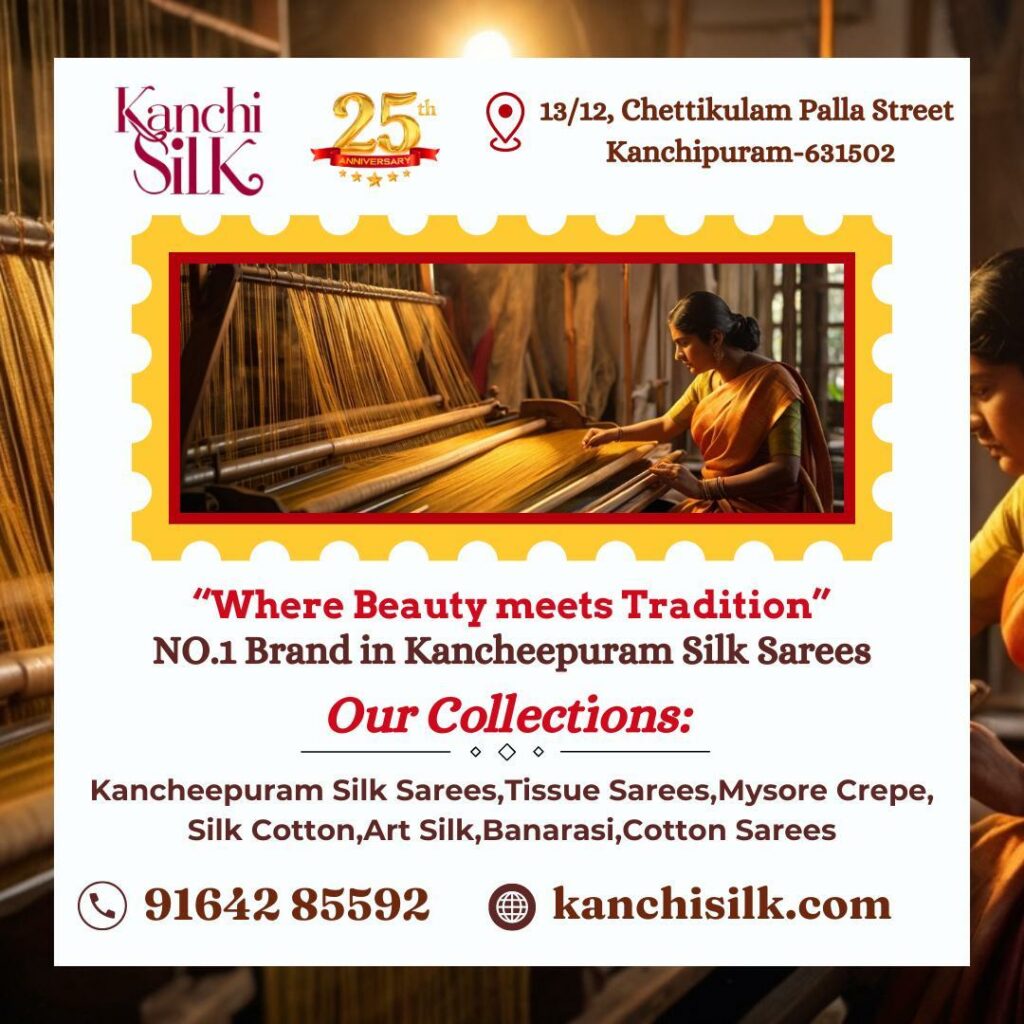 Kanchi Silk: A Tribute to the Timeless Elegance of Sarees