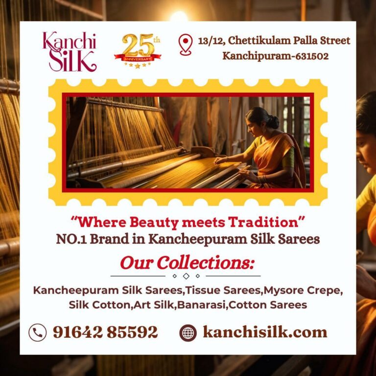 Kanchi Silk: A Tribute to the Timeless Elegance of Sarees