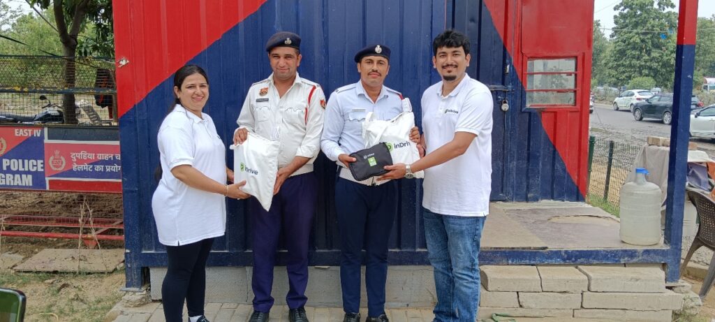 inDrive launches CSR activity for traffic police in India