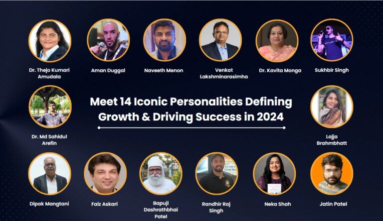 Meet 14 Iconic Personalities Defining Growth & Driving Success in 2024