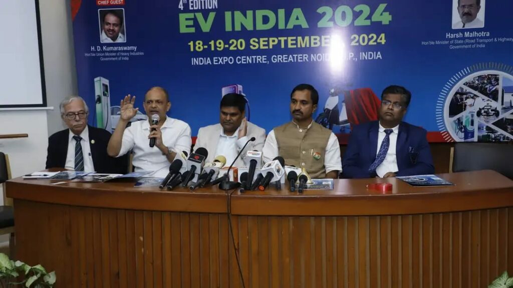 4th EV India Expo 2024″ will be held at ‘India Expo Centre, Greater Noida’ during September 18-20, 2024