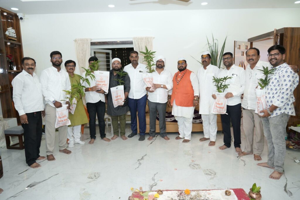 Housewarming with a Purpose: Vishal Dilip Bhujbal Advocates for Environmental Protection at New Home Ceremony