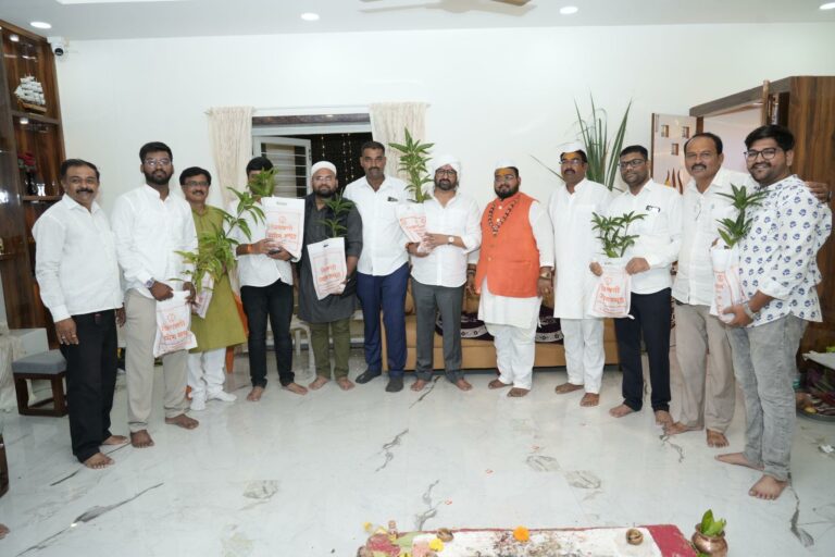 Housewarming with a Purpose: Vishal Dilip Bhujbal Advocates for Environmental Protection at New Home Ceremony