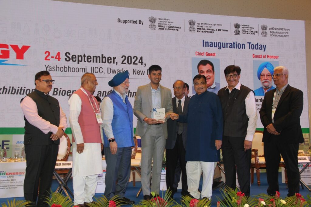 Sh. Nitin Gadkari Awards Indian Oil Corporation Ltd. (IOCL) for Highest Biodiesel Blending in India